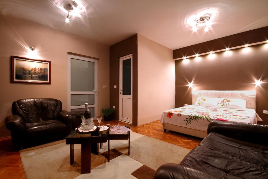 Apartments Vila Galileo Budva Szoba fotó
